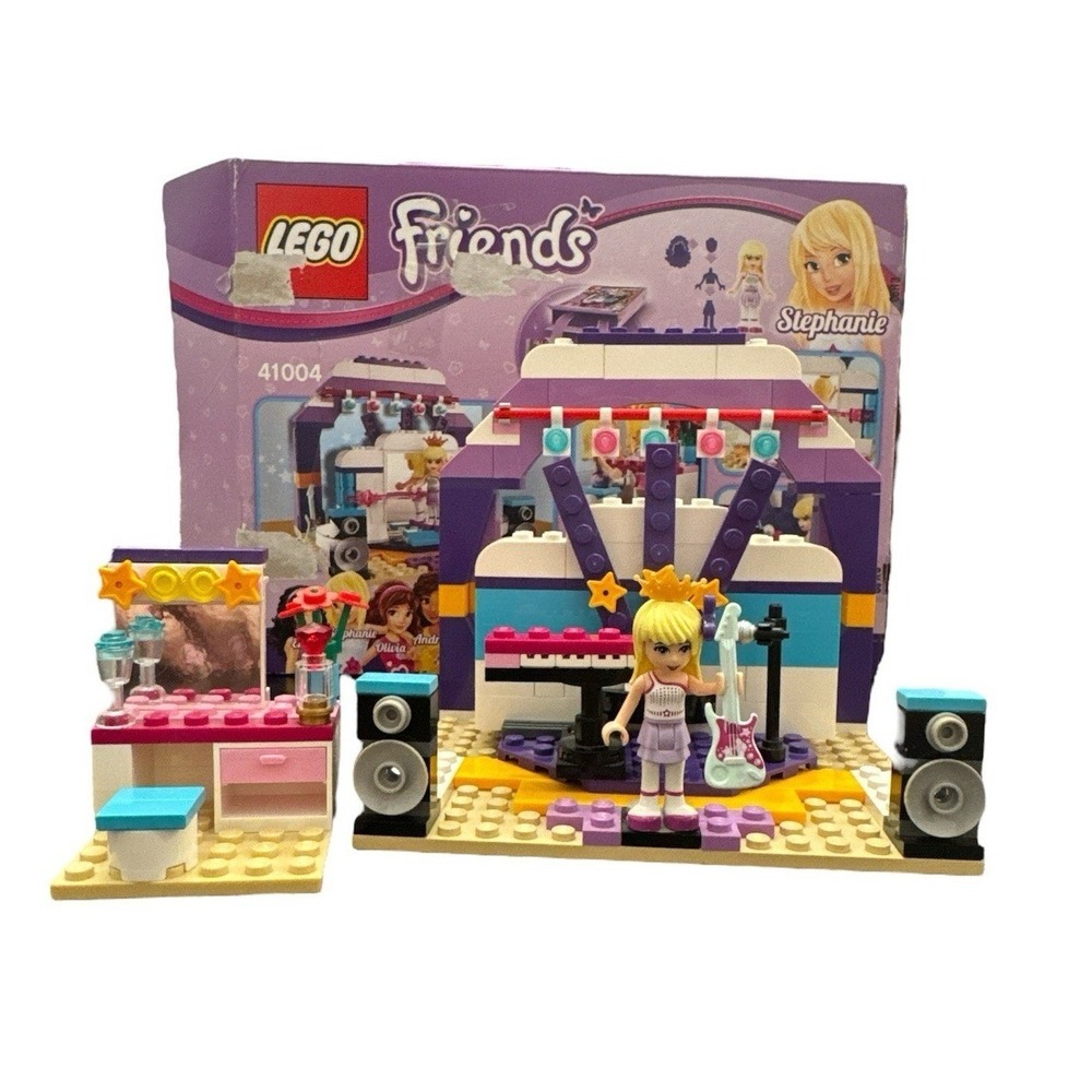 LEGO Friends 41004 Rehearsal Stage Set Stephanie w/ Box & Manual - RETIRED